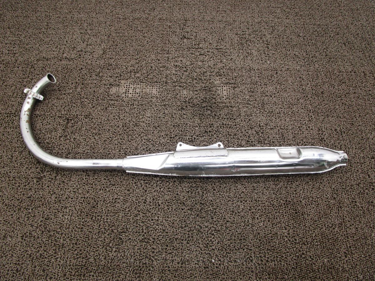 メグロ250 SG マフラー サイレンサー A 7782 SGE キャブ車 バイクメーター バイクナビ