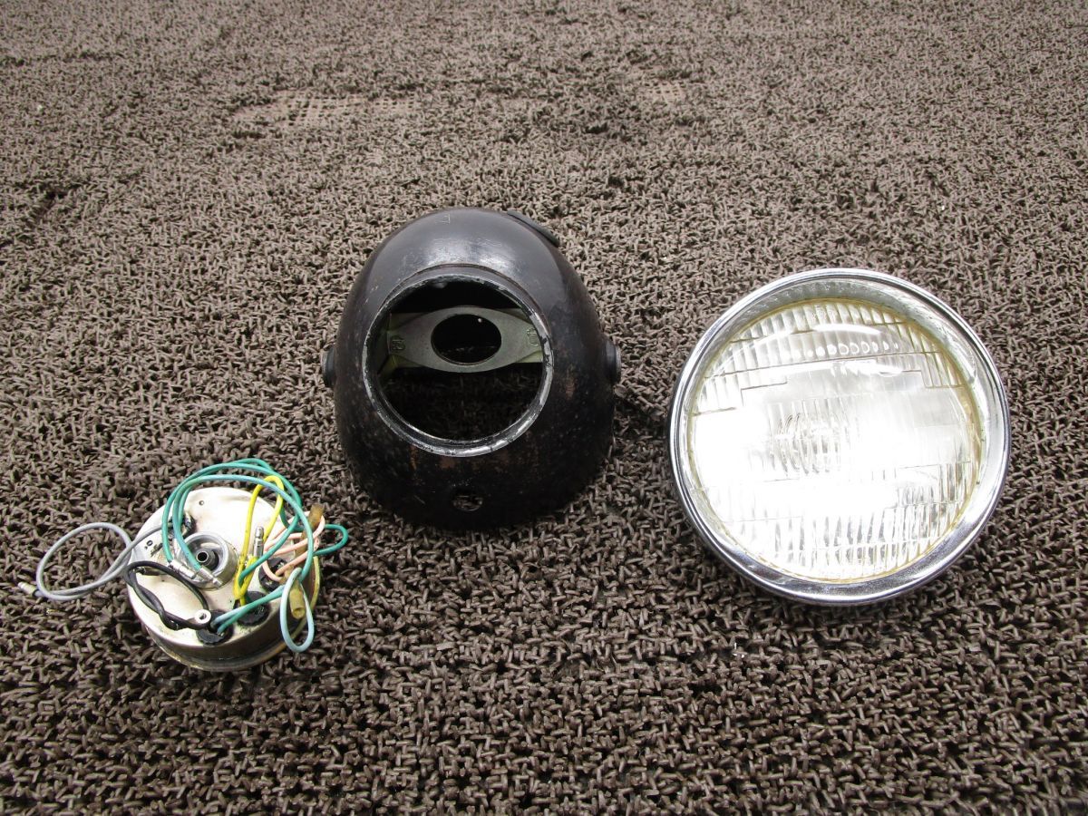 メグロ250 SG ヘッドライト スピードメーター A 7767 SGE キャブ車