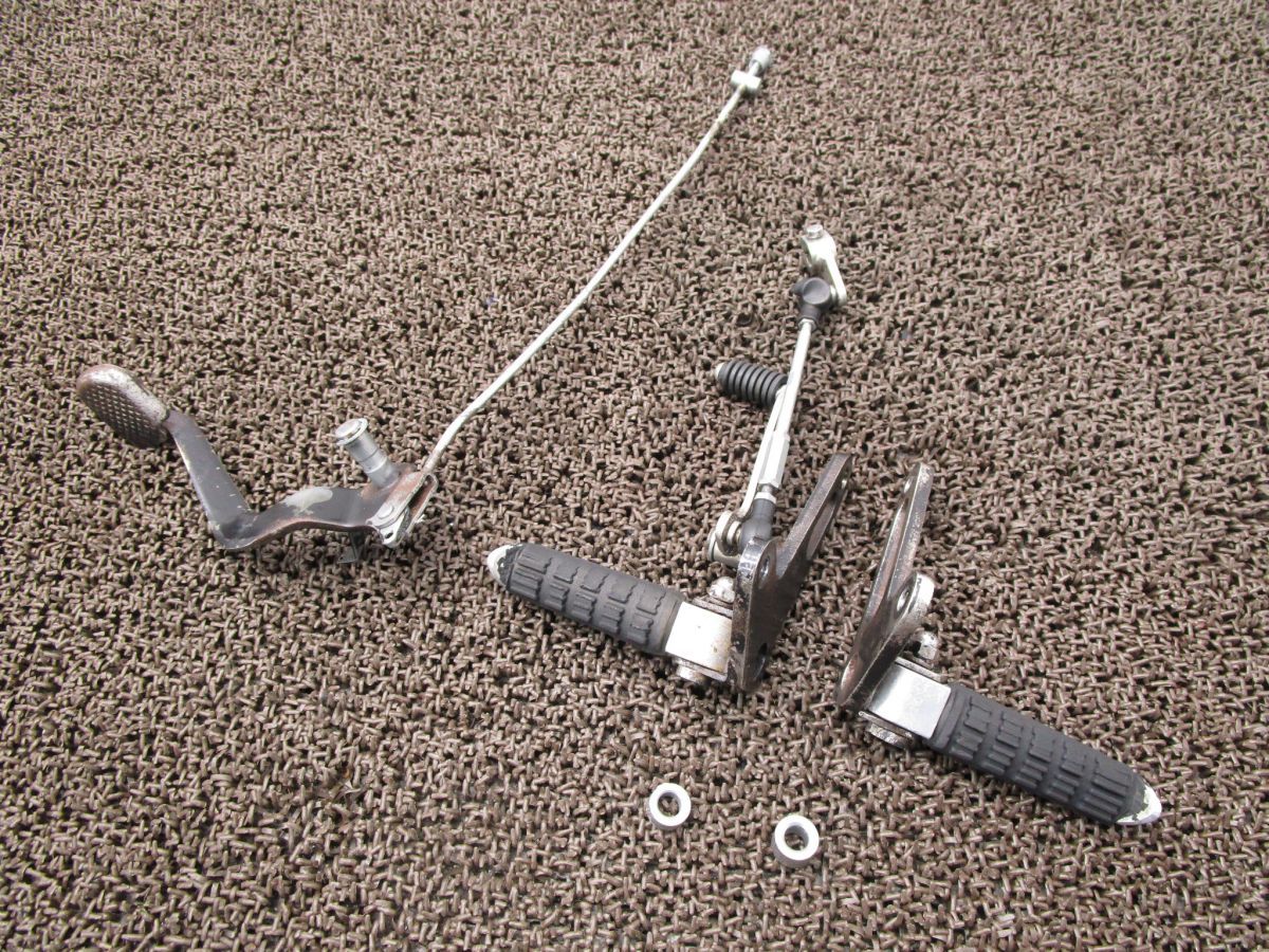 RZ 350 バックステップ ペダル A 7763 ブレーキ チェンジ 4 U 0 ヤマハ L 3 キャブ車 動画有