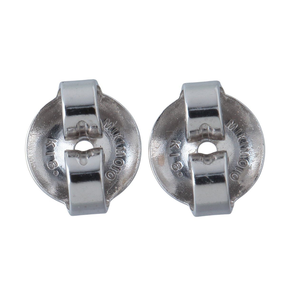 ミキモト ダイヤ パール ピアス フォーチュンリーブス PE-1690PU型