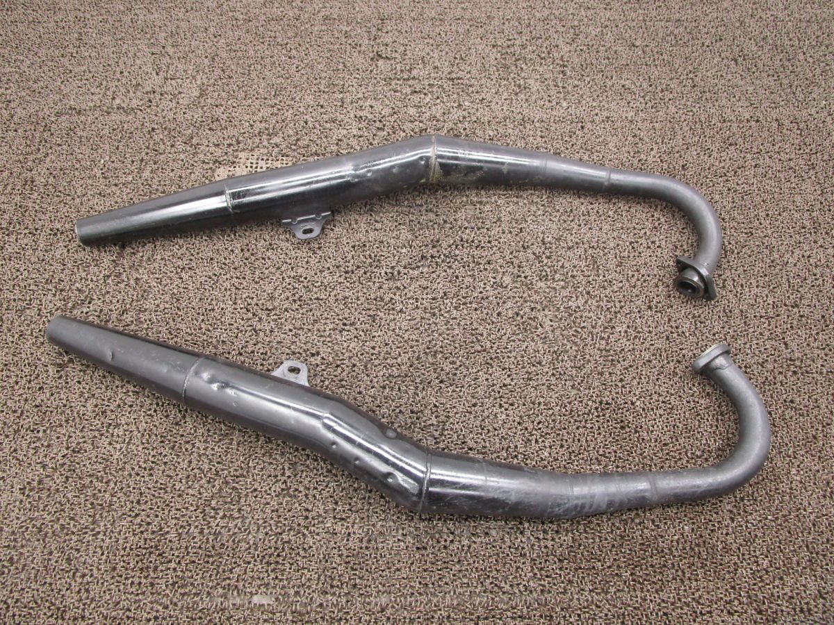 RZ 350 マフラー サイレンサー チャンバー A 7888 左右出し 4 U 0 ヤマハ L 3 キャブ車 動画有