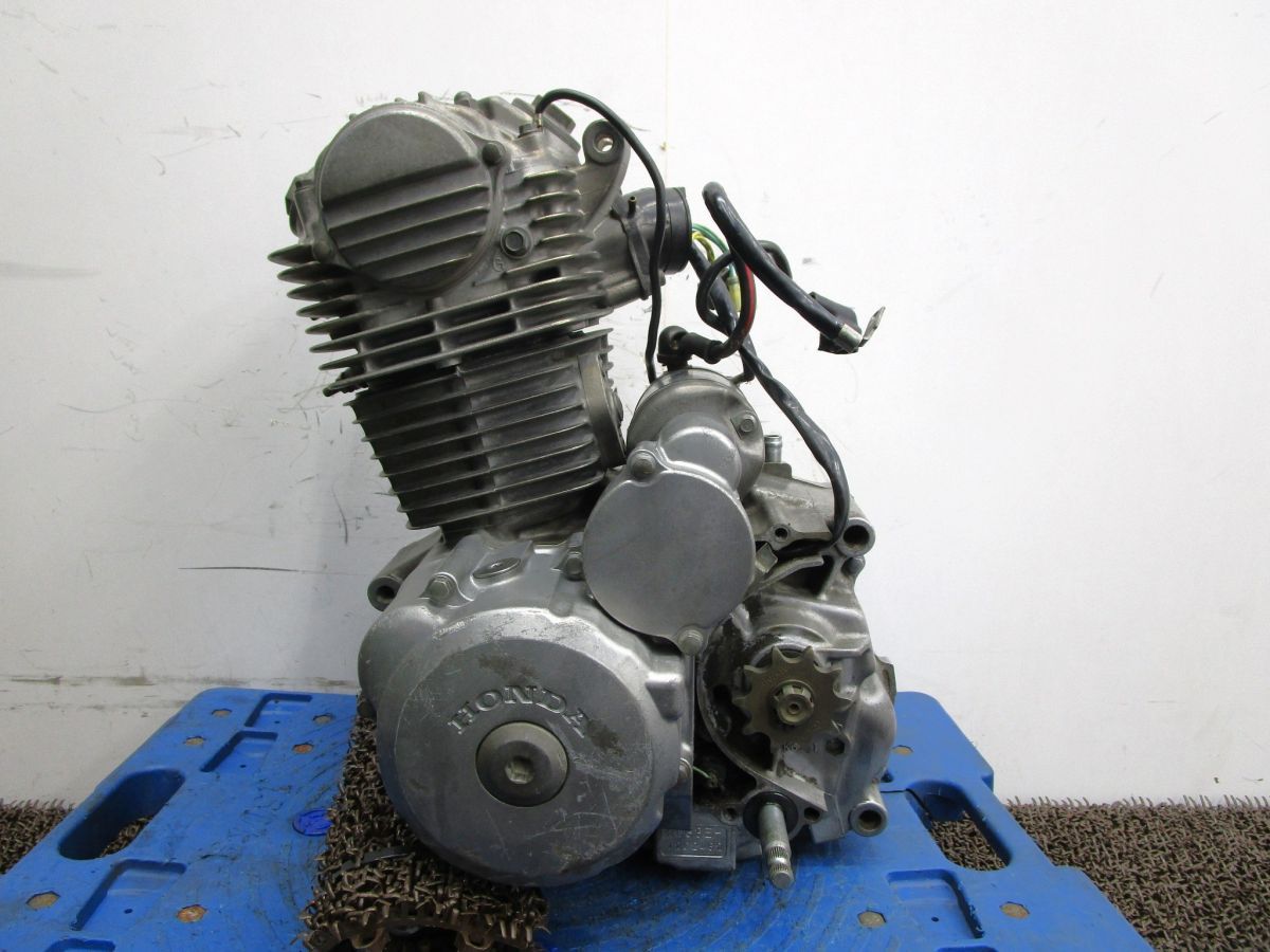 SL 230 エンジン A 7825 MD 33 始動 済み OH素材に ホンダ E キャブ車 動画有