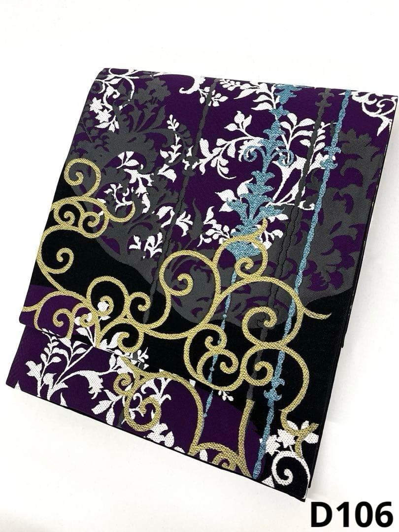 西陣織 志美津 袋帯 正絹 振袖 豪華 新品未使用品 D106 - メルカリ