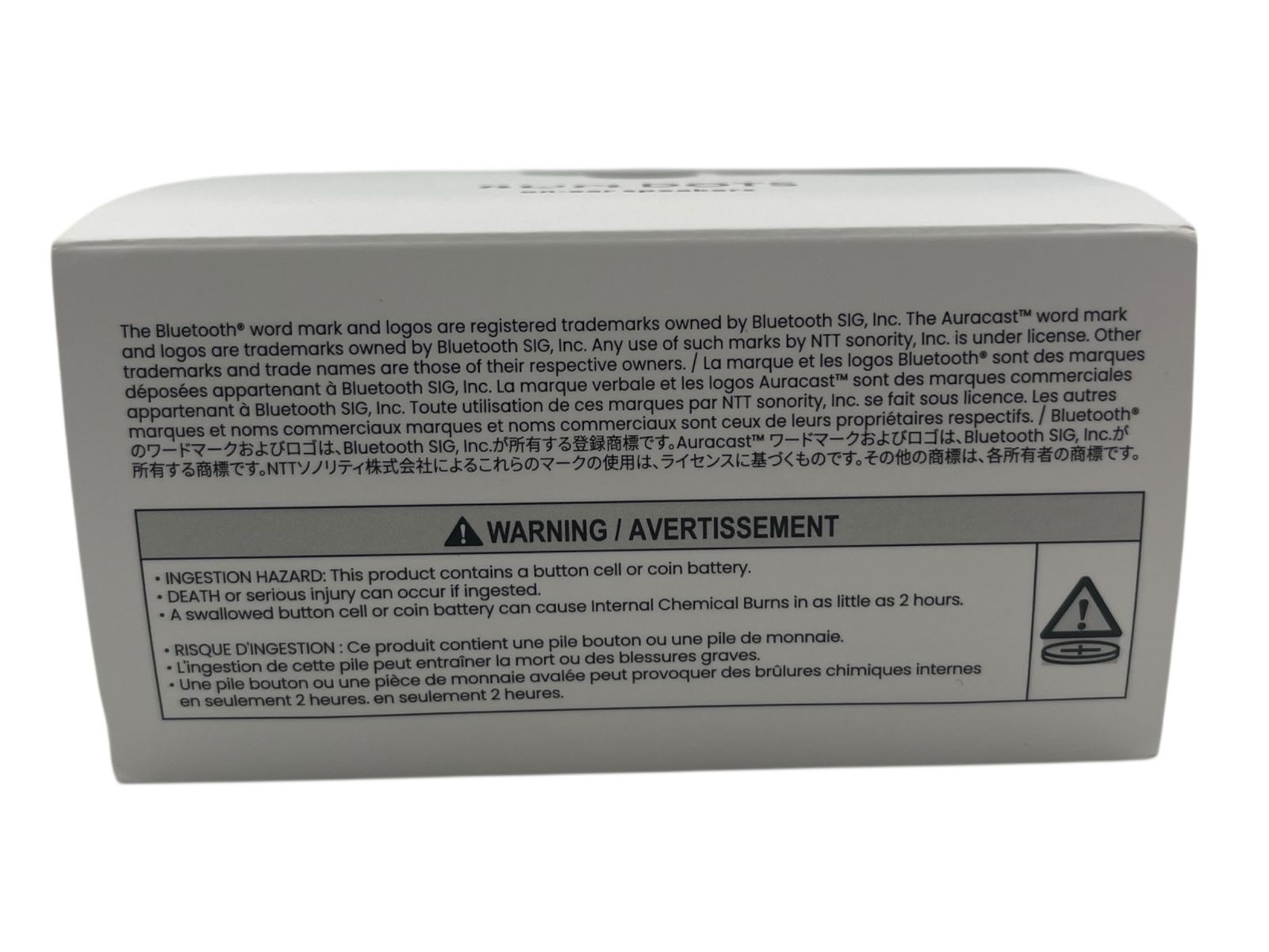 NTT sonority nwm DOTS MBE002WA Bluetooth ワイヤレス オンイヤースピーカー 高音質 軽量 コンパクト