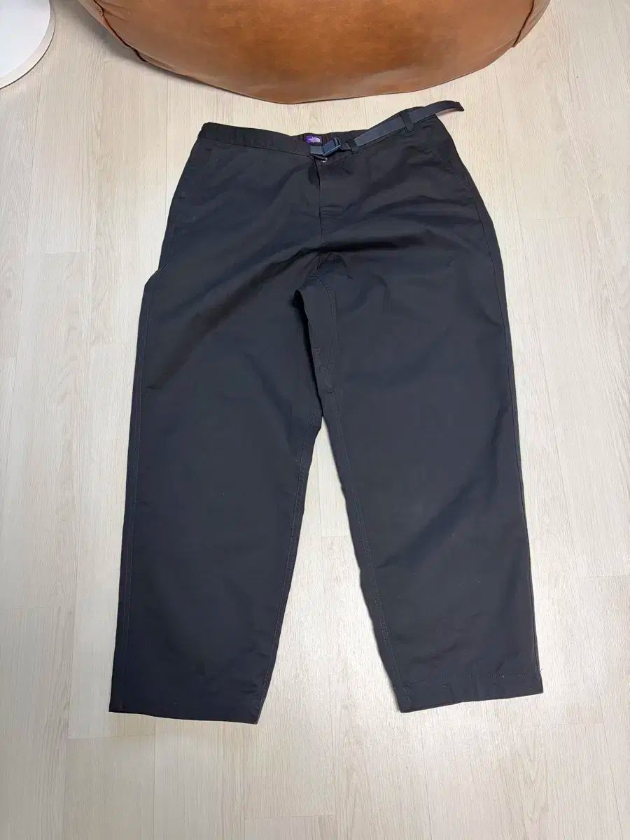 36 THE NORTH FACE パープルラベル ワイド テーパード チノパンツ ダークネイビー