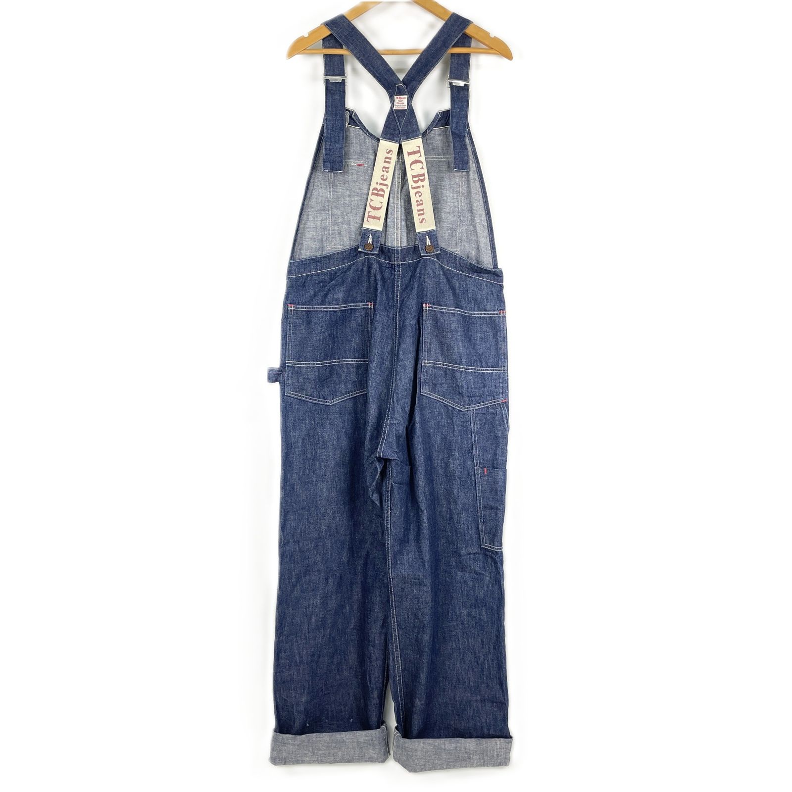 TCB JEANS ティーシービー ジーンズ Tabby s Overall タビーズオーバーオール デニムサロペット インディゴ