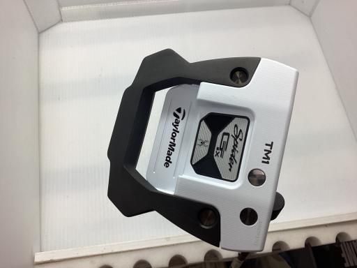 テーラーメイド Spider GTx TRUSS WHITE TM1 34インチ パター PT スチール フレックスその他 メンズ 男性用 右利き 右用 Bランク ゴルフクラブ