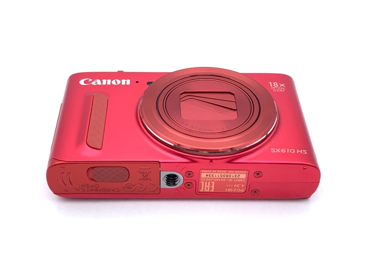 キヤノン PowerShot SX610 HS レッド ANARI_COM_TR