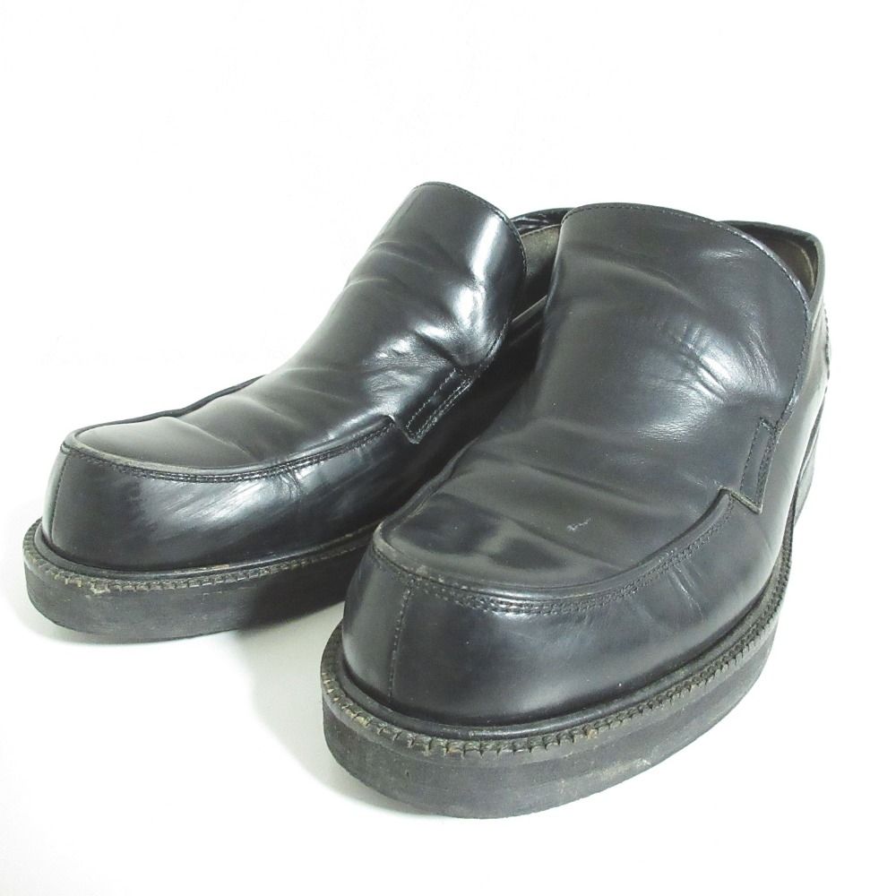 97 AW Y s ワイズ ヨウジヤマモト ローファー シューズ YI A 22 701 M ブラック レディース 古着