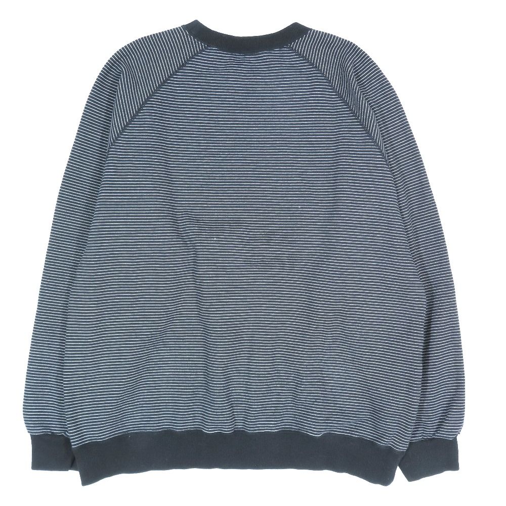 新品同様 24AW ENNOY エンノイ Border Crew Neck Sweat ボーダー
