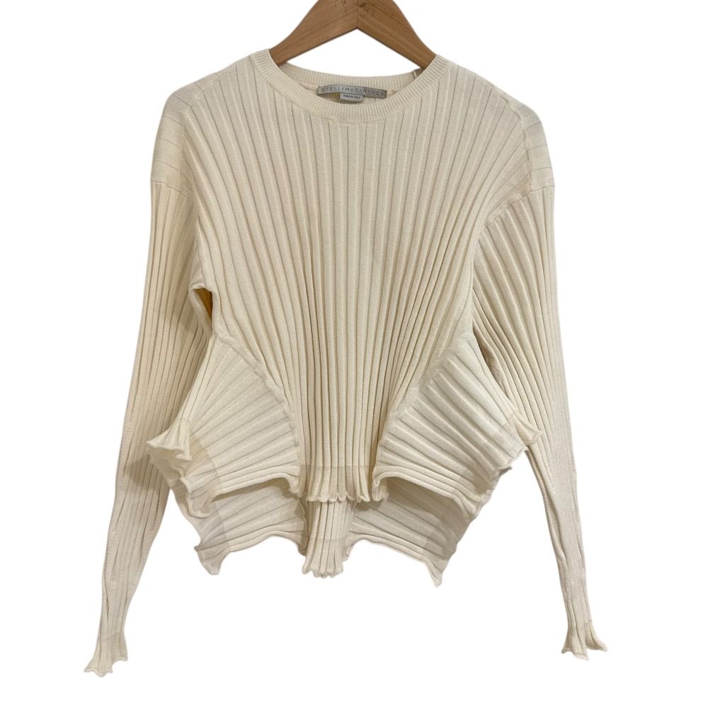 STELLA McCARTNEY ステラマッカートニー セーター パンツ ニット セットアップ 36 アイボリー レディース 古着
