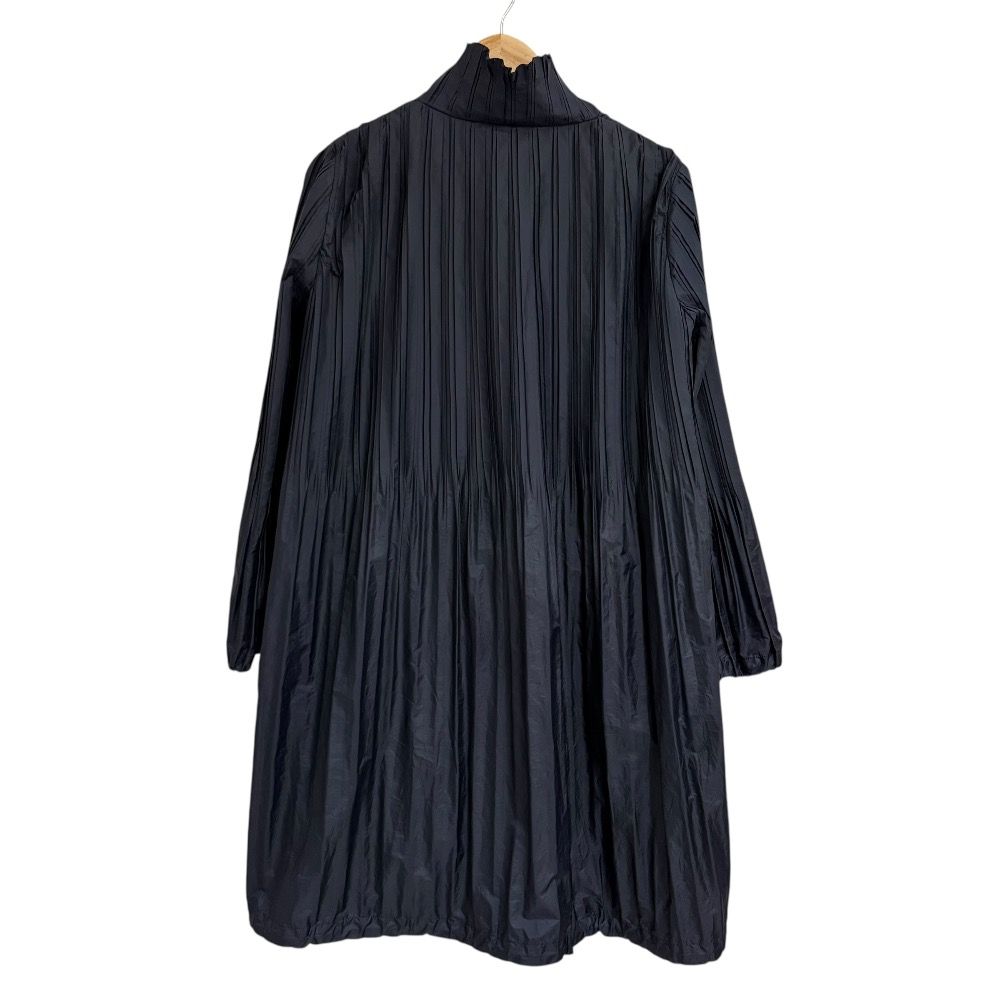 美品 ルルウィルビー ミックスツイード フックボタン ノーカラー