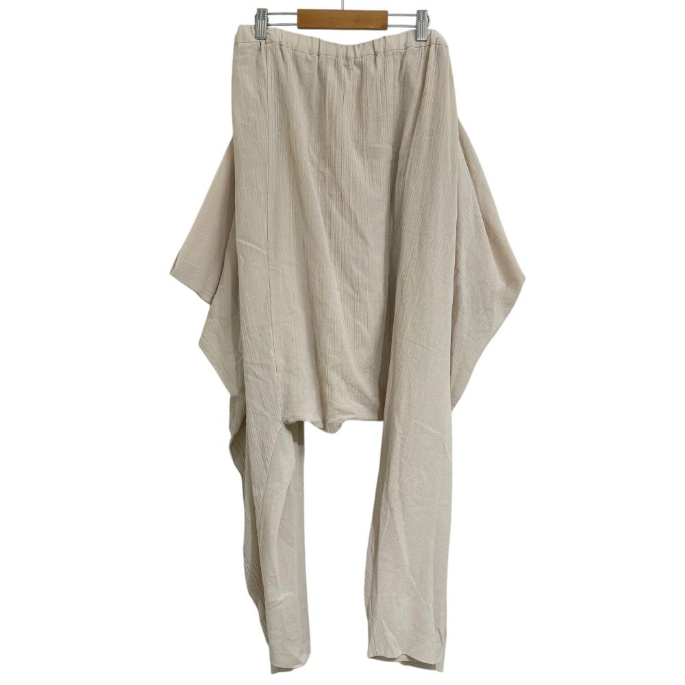 STELLA McCARTNEY ステラマッカートニー ドレープ イージーサルエルパンツ 36 ピンクベージュ レディース 古着