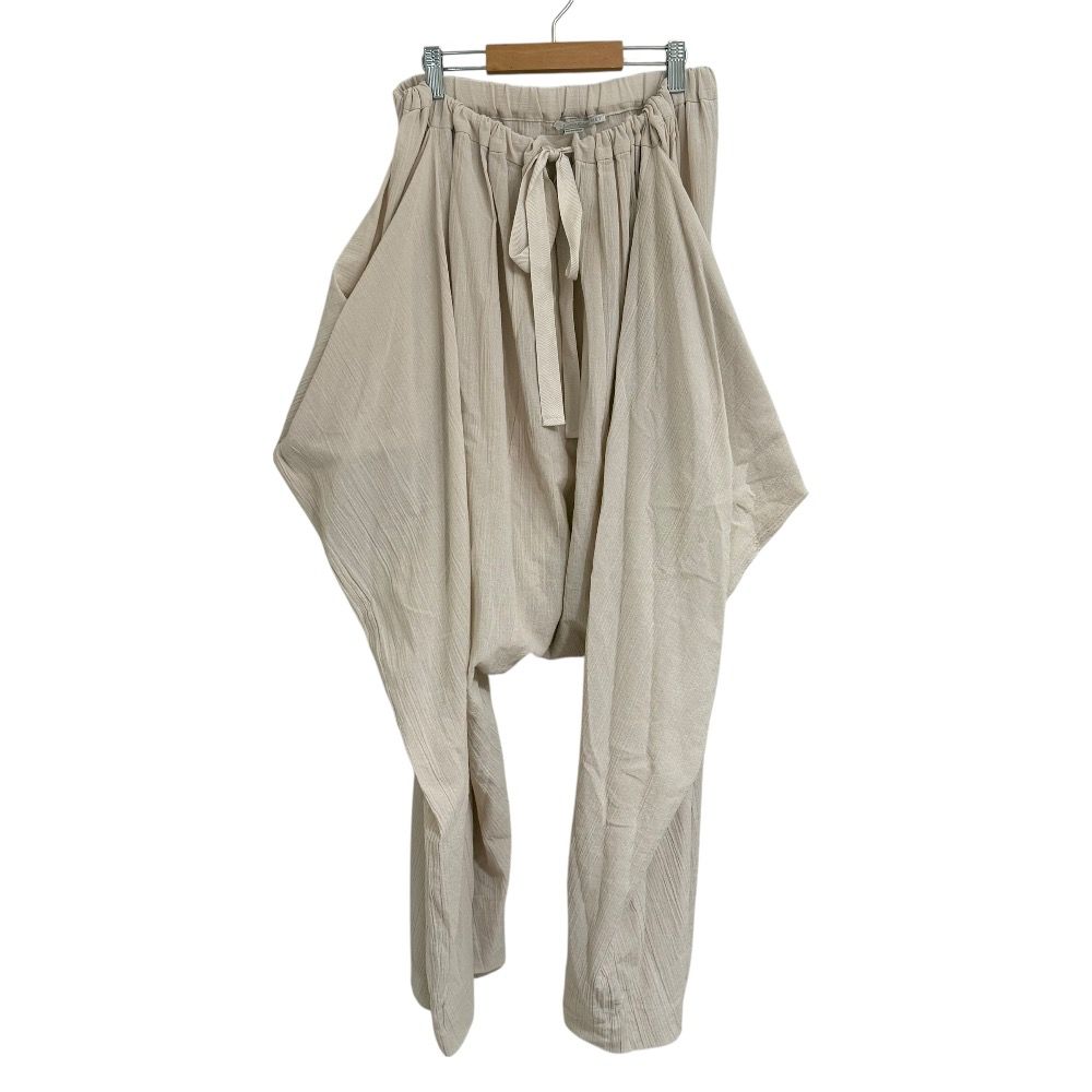 STELLA McCARTNEY ステラマッカートニー ドレープ イージーサルエルパンツ 36 ピンクベージュ レディース 古着