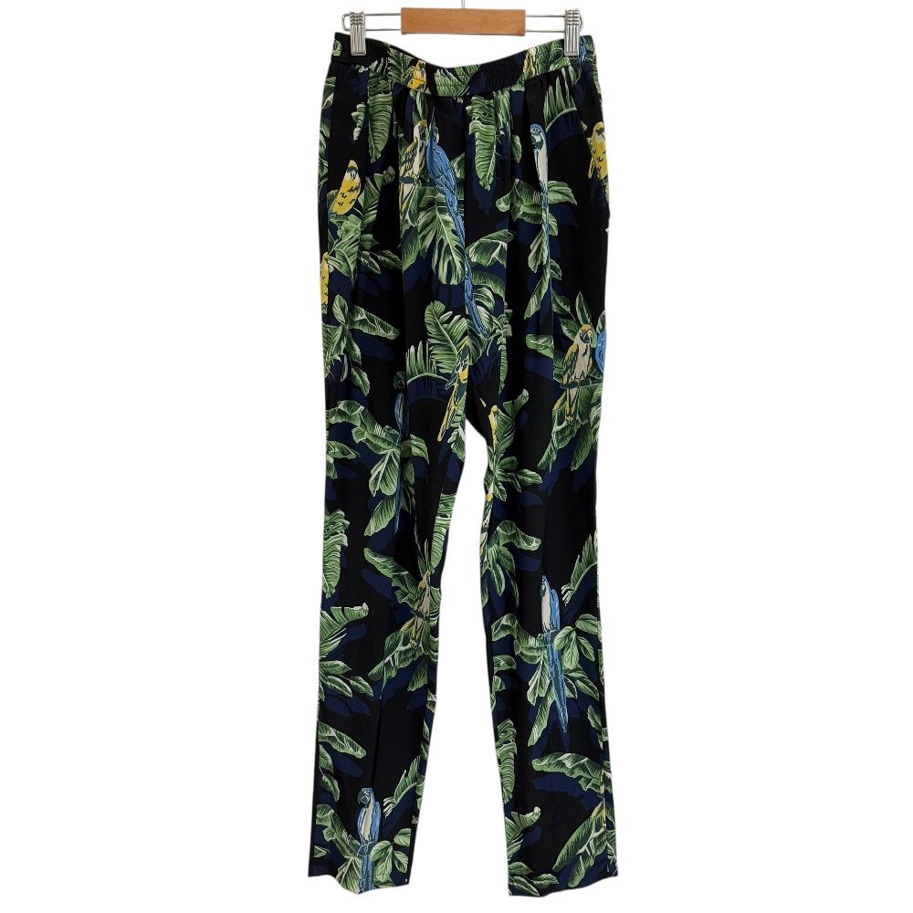 美品 STELLA McCARTNEY ステラマッカートニー ボタニカル柄 シルク100