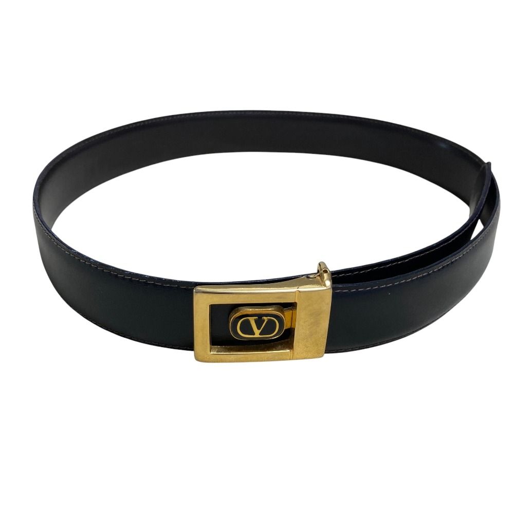 良品 VALENTINO GARAVANI ヴァレンティノガラヴァーニ ロゴバックル