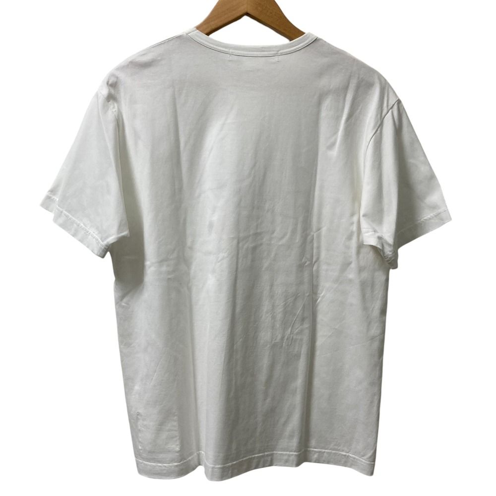 AD2025 JUNYA WATANABE COMME des GARCONS ジュンヤワタナベ コムデギャルソン ABEL EMMANUEL Tシャツ サイズM ホワイト レディース 古着 MERCADOAVALIA_COM_BR