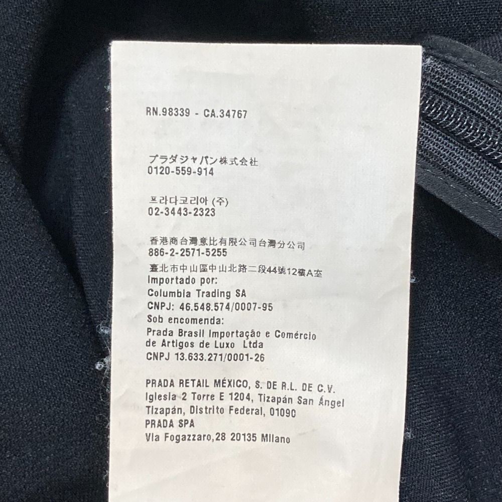 美品 miu miu ミュウミュウ レースVネック 五分袖 ミニドレス