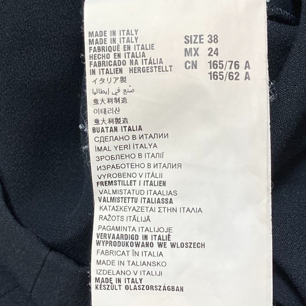 美品 miu miu ミュウミュウ レースVネック 五分袖 ミニドレス  