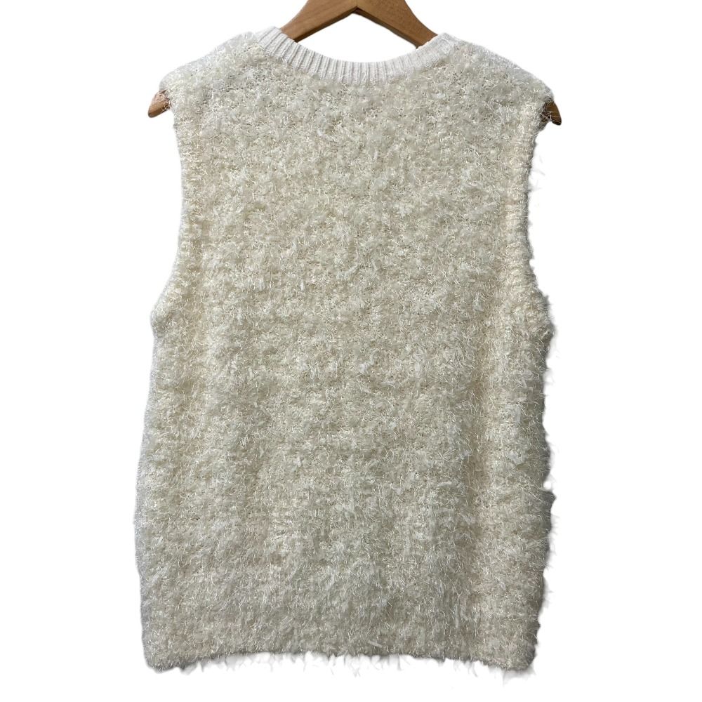美品 24AW ANAYI アナイ ペーパーフェザーモールジレ ベスト サイズ38