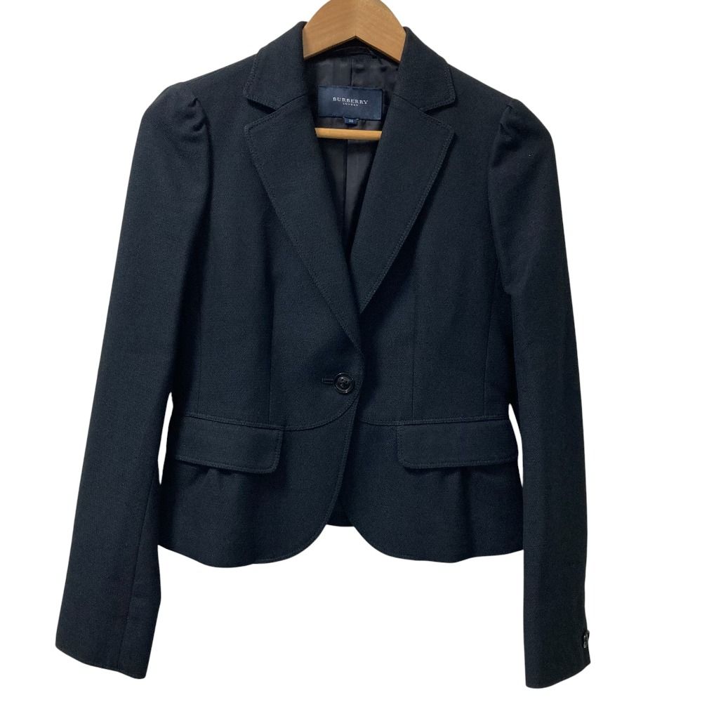 美品 BURBERRY LONDON バーバリー 裏地チェック柄 1B ジャケット