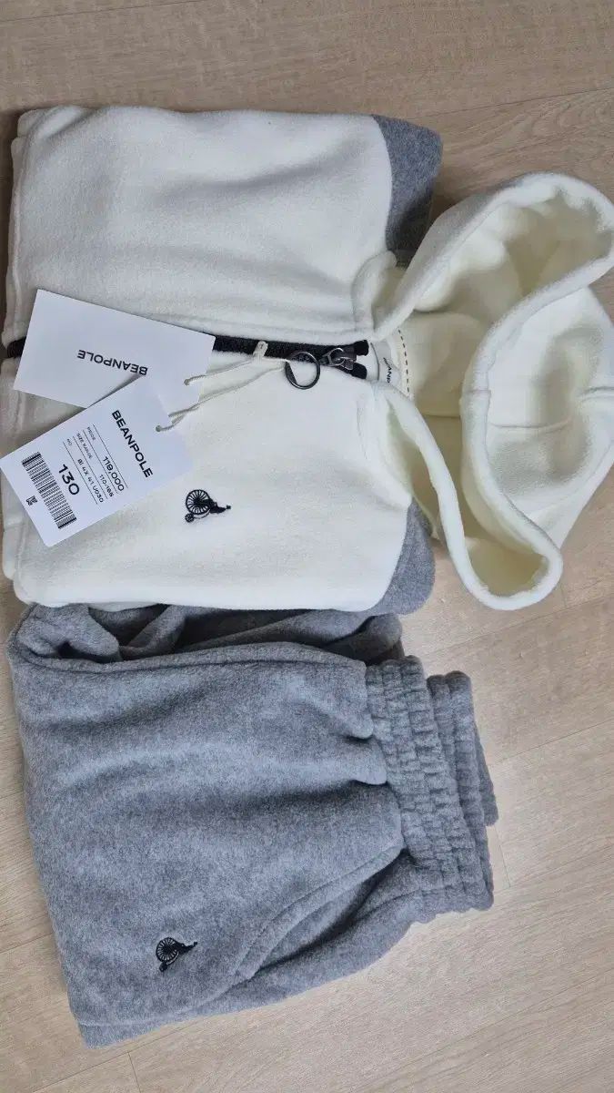 ビーンポール キッズ フリース フーディー ジップアップ セット