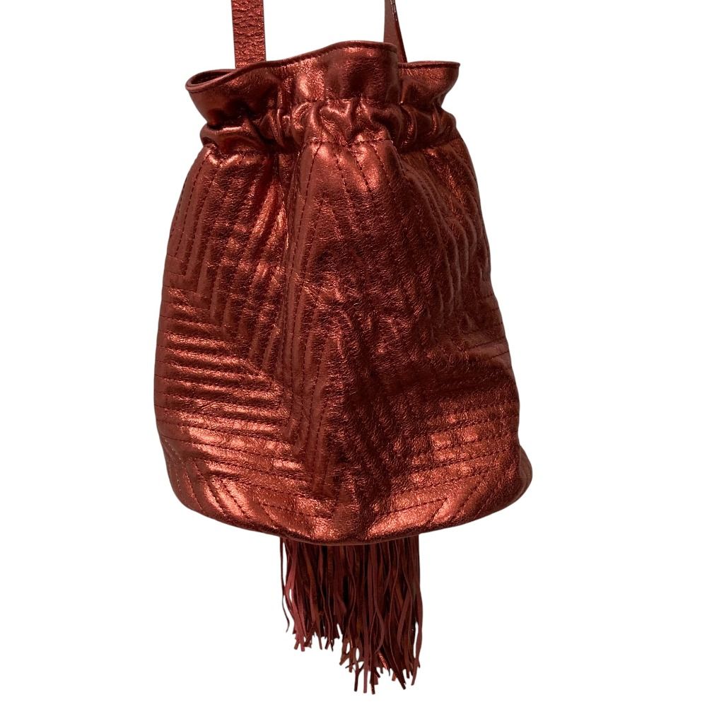 フリンジ ショルダーバッグ