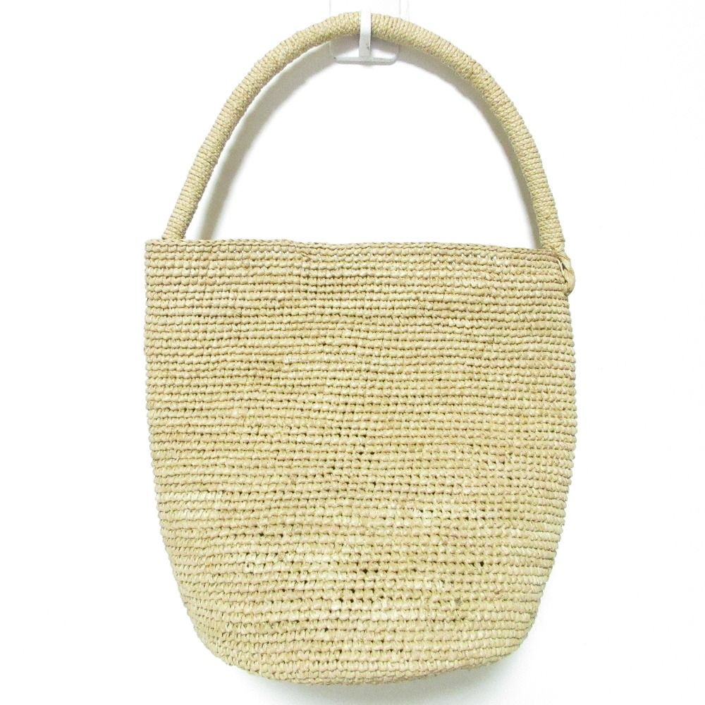 MADE IN MADA メイドインマダ かごバッグ トートバッグ ナチュラル レディース 古着