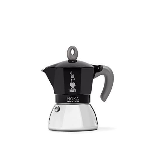 BIALETTI ビアレッティ Bialettiモカ インダクション 4カップ用 IH対応 - 直火式 コーヒーメーカー エスプレッソメーカー マキネッタ