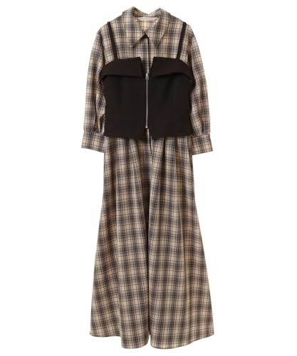 トランテアン ソン ドゥ モード ビジネスカジュアルドレス ビスチェセットシャツワンピース レディース ﾍﾞｰｼﾞｭ