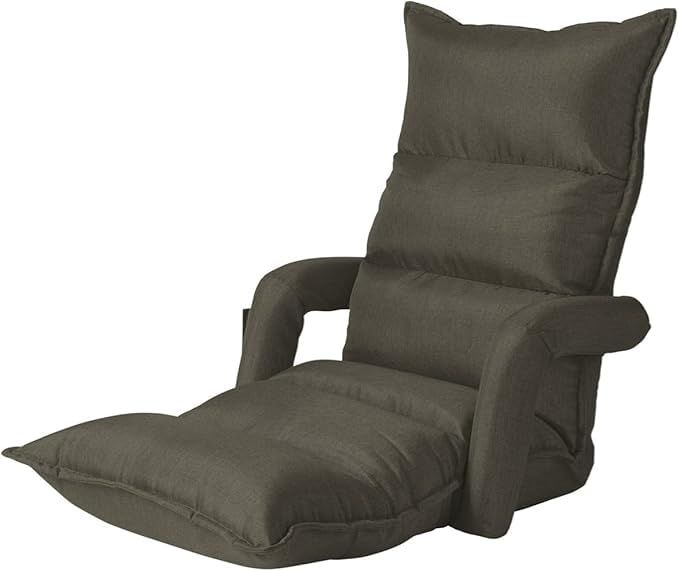 マッサージチェア 座椅子 スイッチチェア AIM-133 ひじ付き リクライニング マッサージ ヒーター付 座椅子マッサージャー 在宅 ギフト プレゼント マッサージ器 AiMY エイミー ブラウン