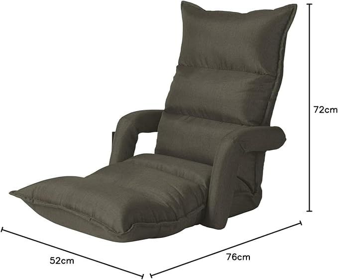  マッサージチェア 座椅子 スイッチチェア AIM-133 ひじ付き リクライニング マッサージ ヒーター付 座椅子マッサージャー 在宅 ギフト プレゼント マッサージ器 AiMY エイミー ブラウン その他 フェイスケア