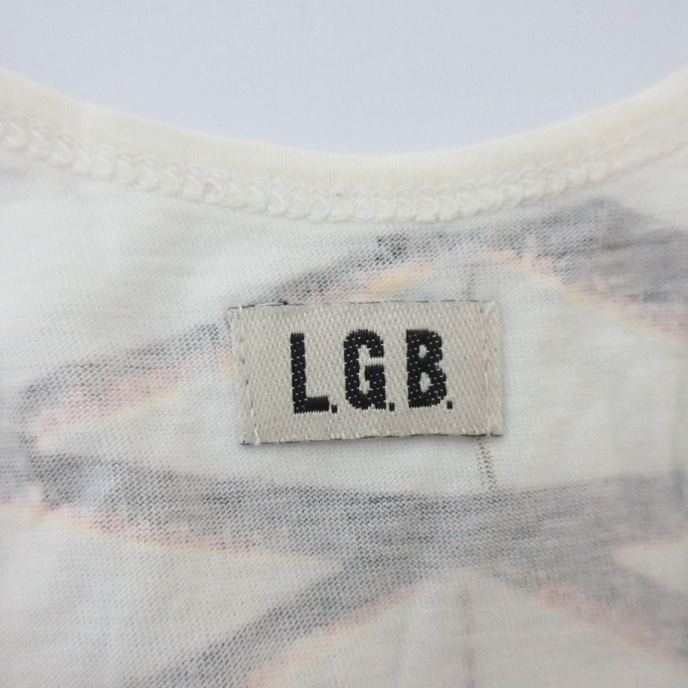 良品 L.G.B. ルグランブルー SPIDER 蜘蛛 ノースリーブカットソー