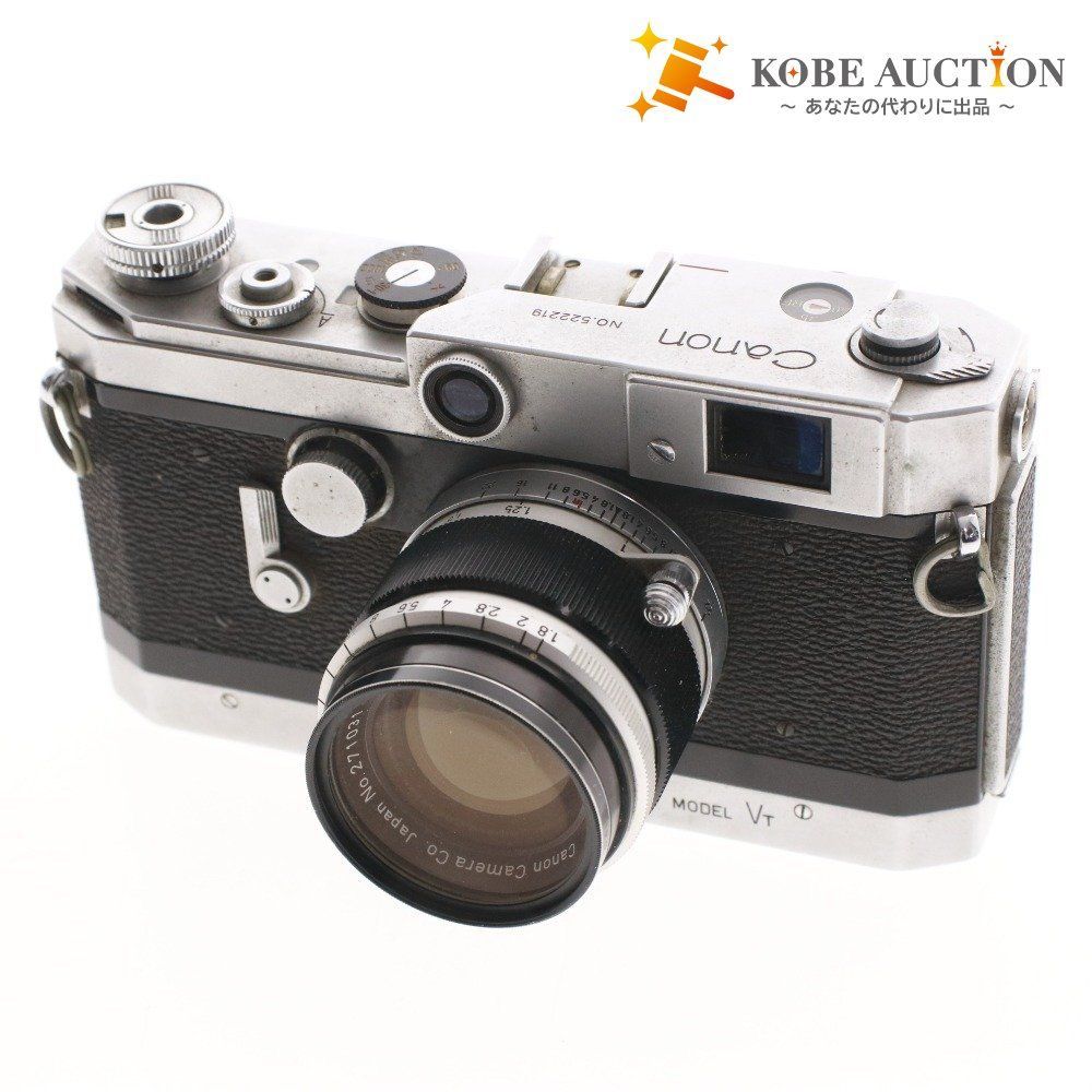 キャノン カメラ MODEL VT No.522219 フィルムカメラ レンズ 50 mm f 1.8 No.271031