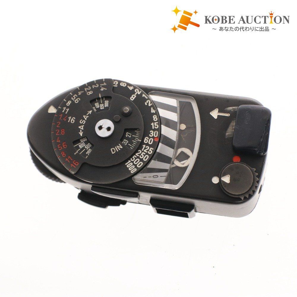 Leica ライカ フィルムカメラ用 露出計 ライカメーター MR ブラッククローム 外付け