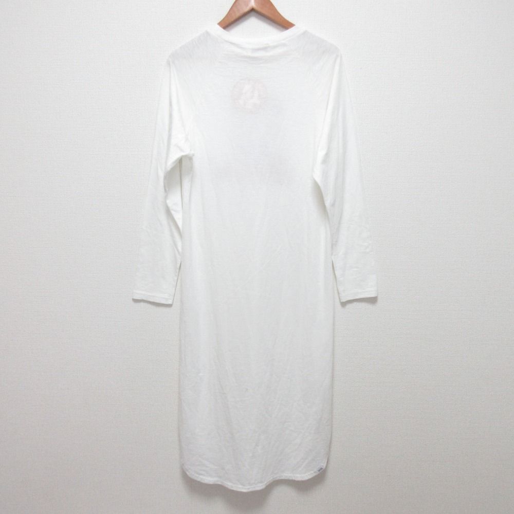 HYSTERIC GLAMOUR ヒステリックグラマー ドクロパンダ カットソー ワンピース サイズ ホワイト レディース 古着