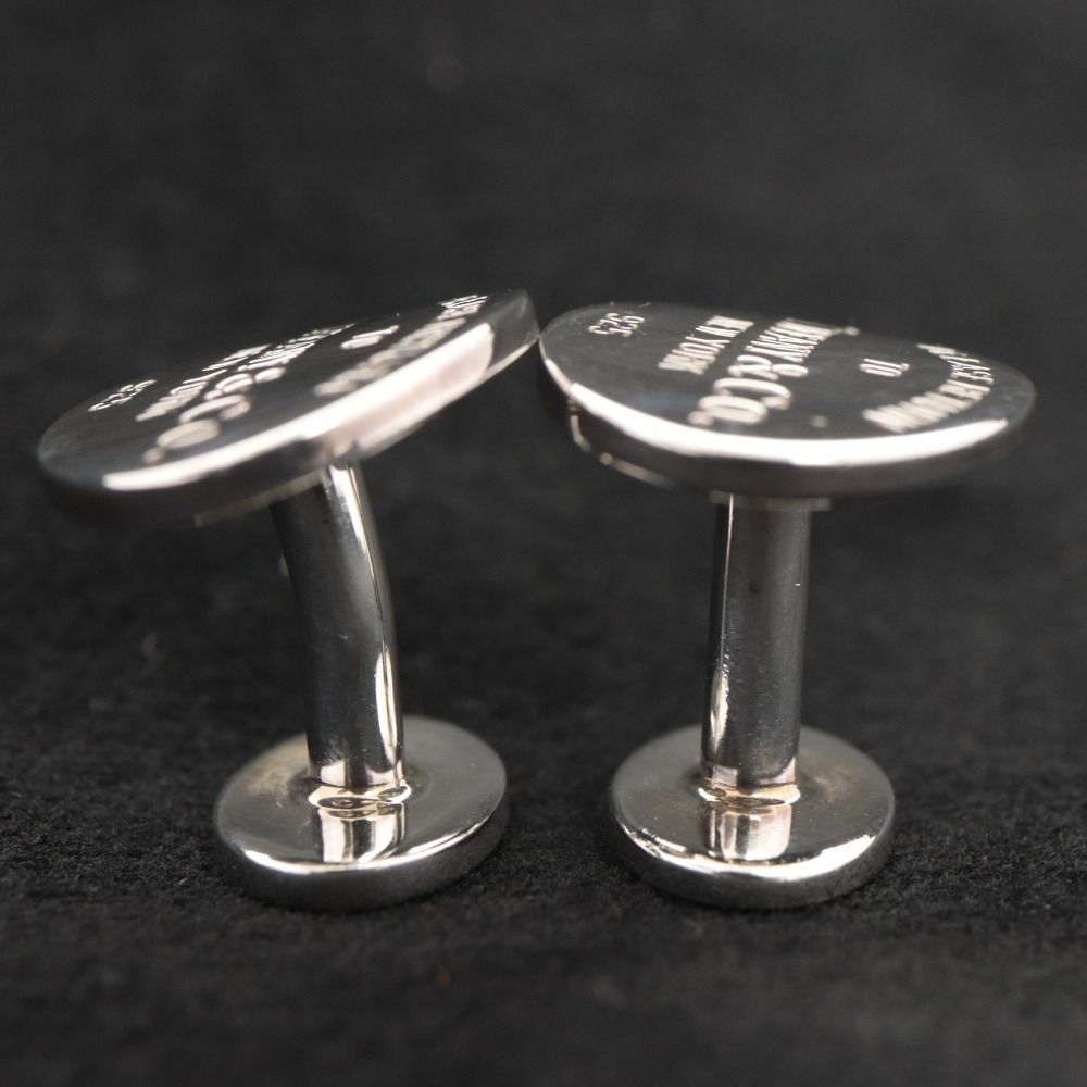 □ ティファニー TIFFANY＆Co カフリンクス カフスボタン リターントゥ