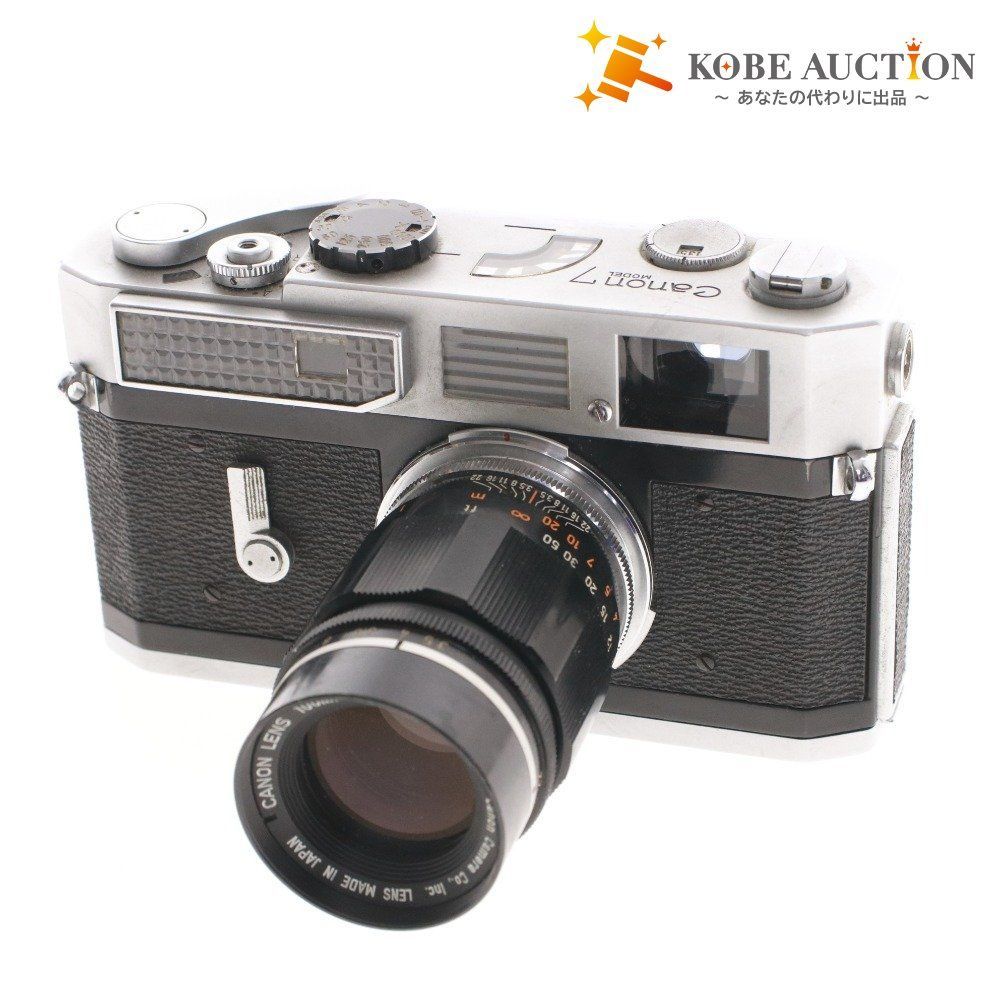 キャノン カメラ Canon7 No.808045 フィルムカメラ レンズ 100mm 1 3.5 No.95935 動作 済み