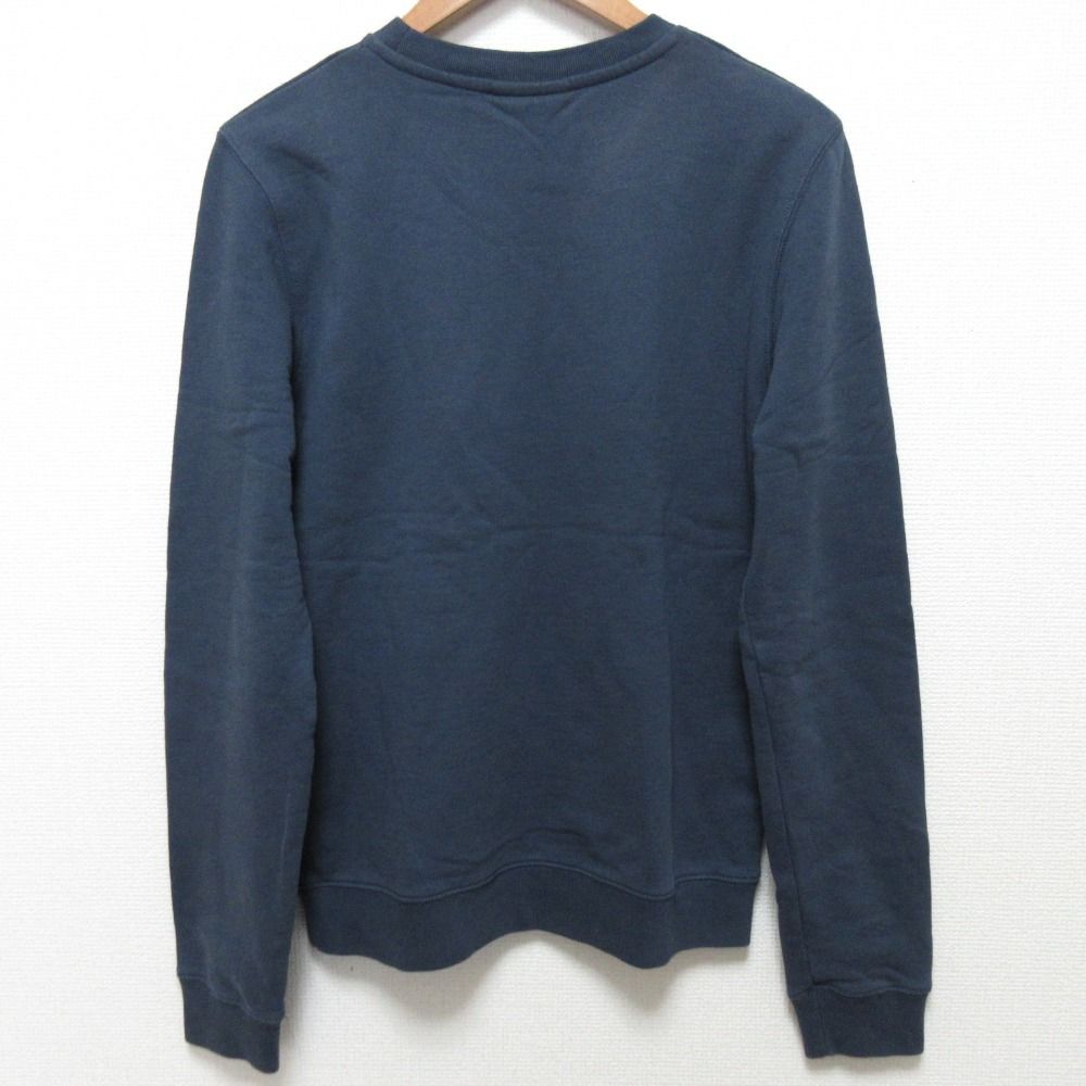 MAISON KITSUNE メゾンキツネ FOX HEAD PATCH スウェット トレーナー サイズM ネイビー レディース 古着