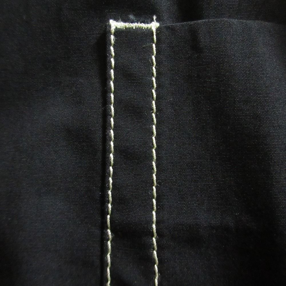 25 SS スポーツマックス シャツワンピース サイズ40 ブラック レディース 古着