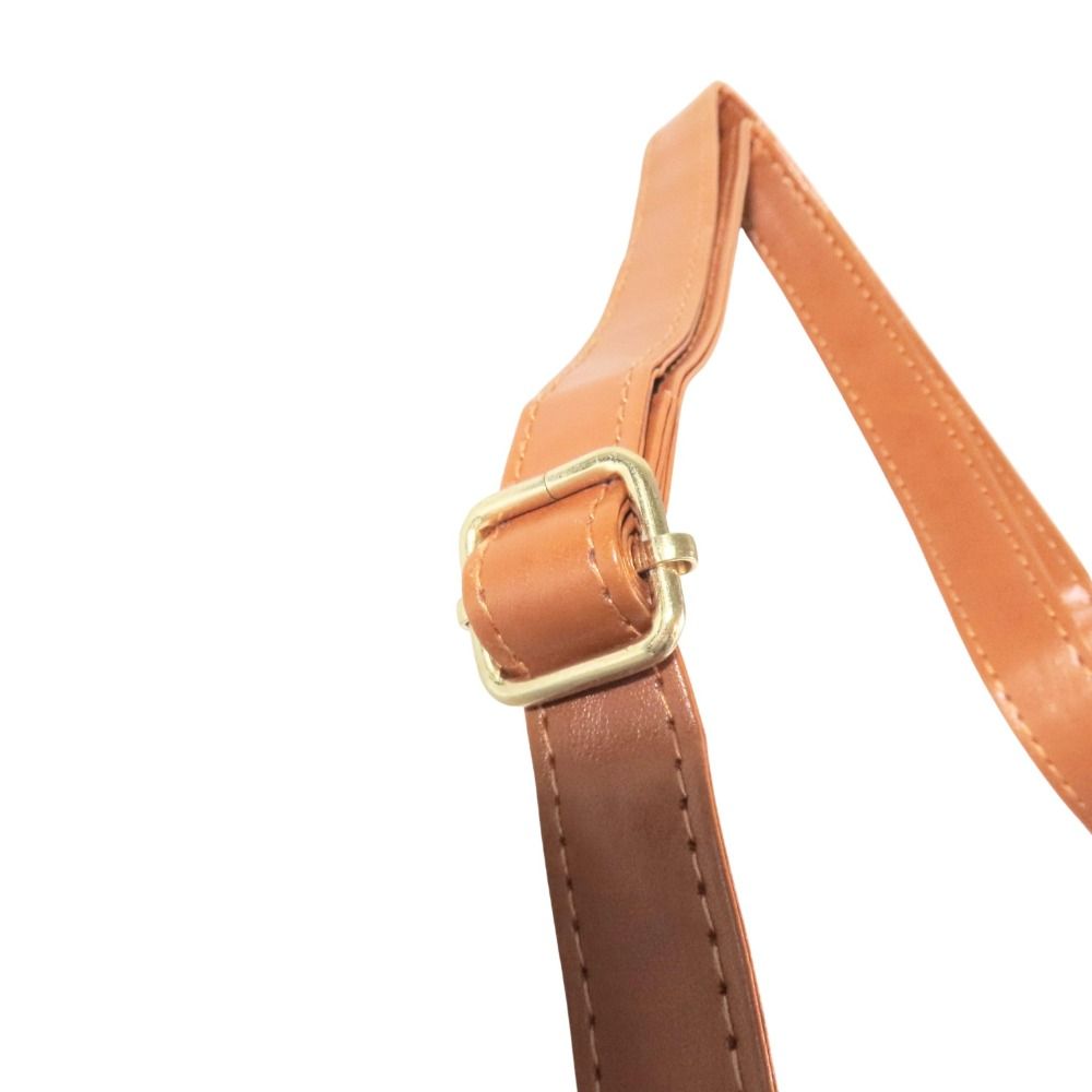 【品質保証書】  ITAGAKI いたがき 鞍 束入れ 二つ折り長財布 レザー ショルダー ロング ウォレット バッグ ポシェット 革鞄 キャメル メンズ レディース 古着 決算大セールSALE！