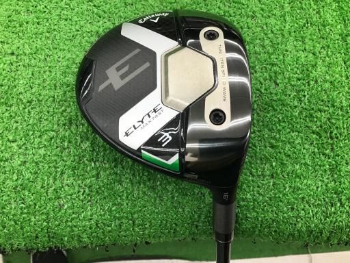 キャロウェイ ELYTE MAX FAST 3 W フェアウェイウッド FW LIN-Q GREEN 40 for CW フレックスR メンズ 男性用 右利き 右用 Dランク ゴルフクラブ