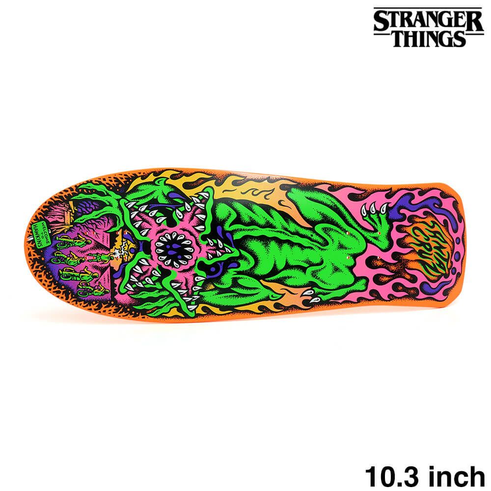 SANTA CRUZ DECK サンタクルーズ デッキ SANTA CRUZ x STRANGER THINGS STEVE ALBA SALBA DEMOGORGON 10.3 付属デッキテープ 11inch スケートボード スケボー