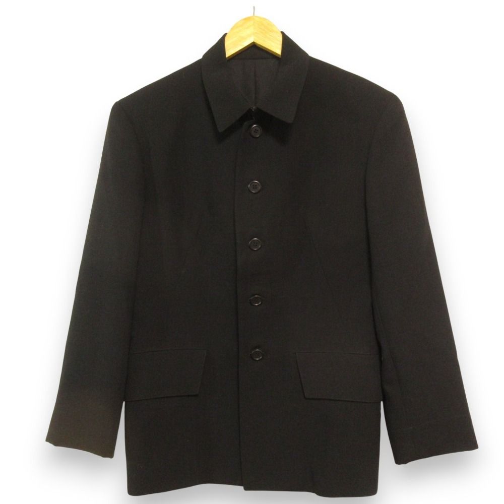 Y s ポケット付き 長袖シャツ ジャケット ブラック レディース 古着