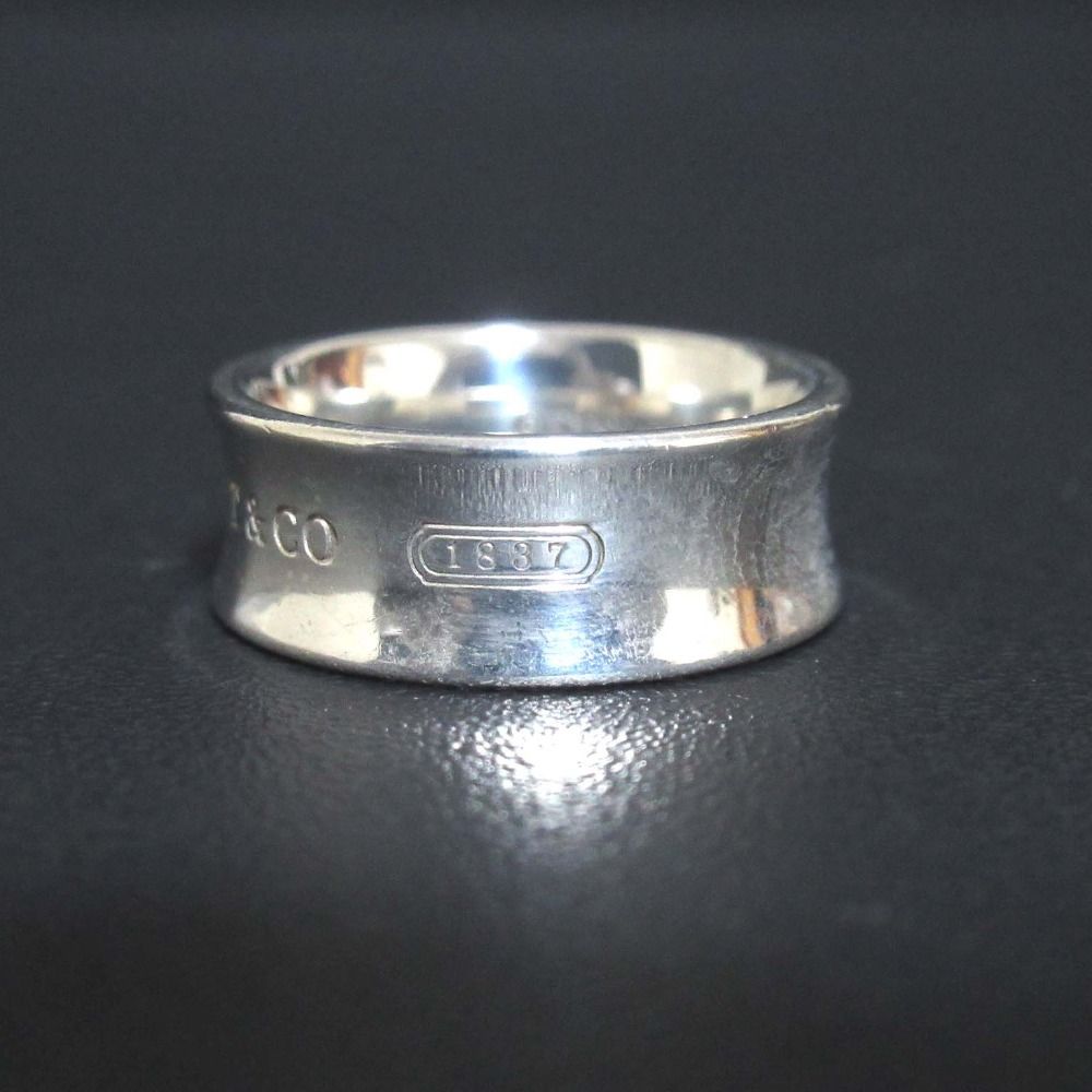 美品 Tiffany&Co ティファニー 1837 リング 指輪 ミディアム 925SV 10