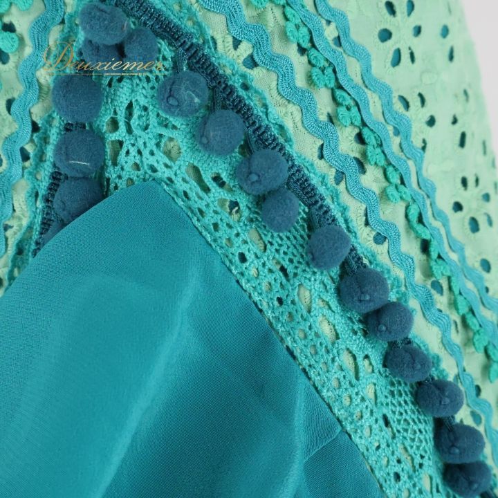 フラメンコ 衣装 ソニアジョーンズ SONIA JOHNES ファルダ スカート 緑