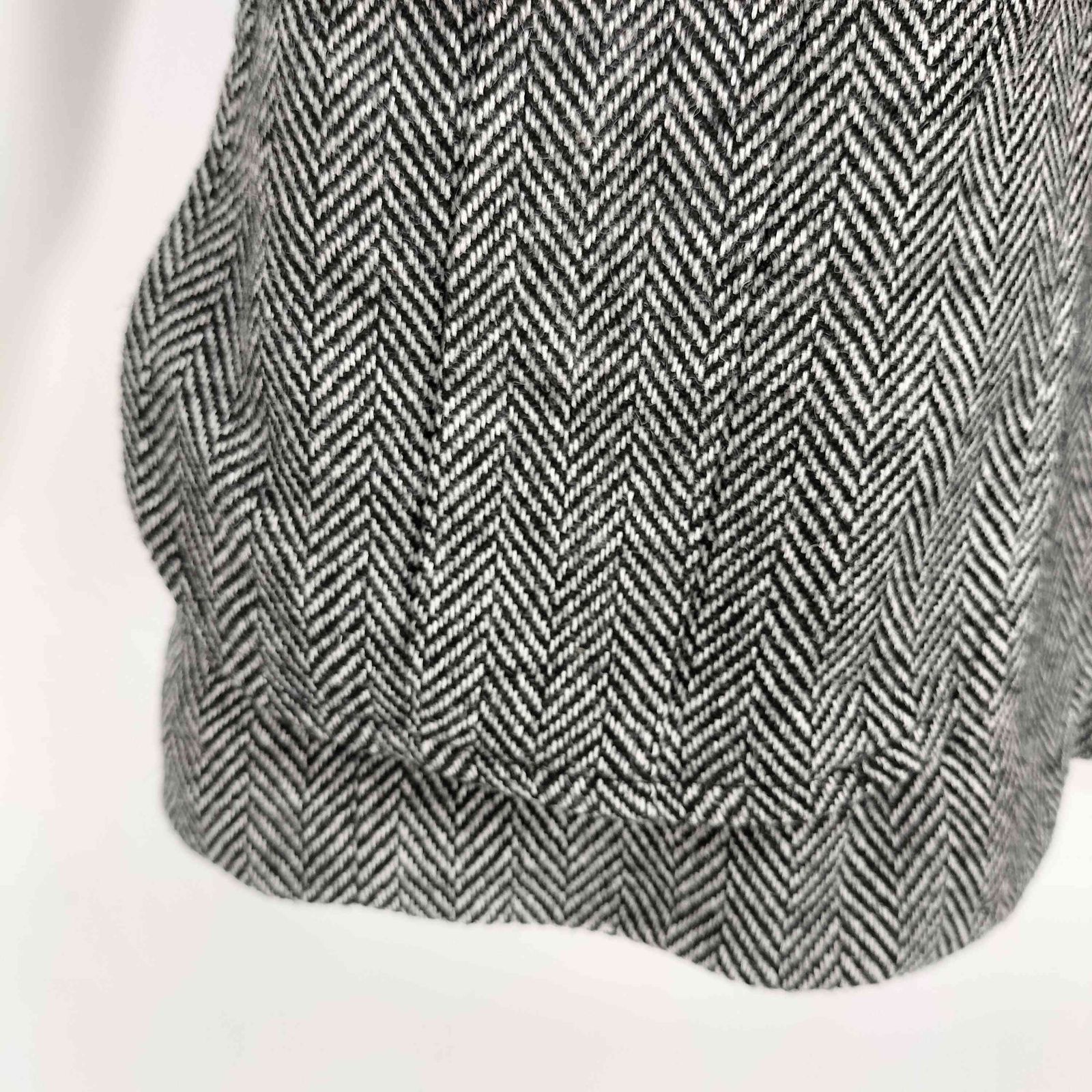 ザスコッチハウス The Scotch House 切替 ヘリンボーンツイル バスケットボタン 3B テーラードジャケット メンズ JPN：M 