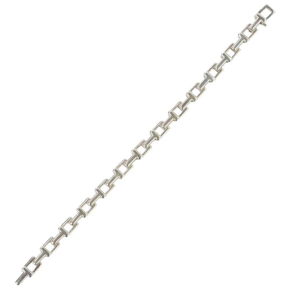 TIFFANY-Co. ティファニー Tナロー チェーン ブレスレット 925 シルバー メンズ レディース 古着