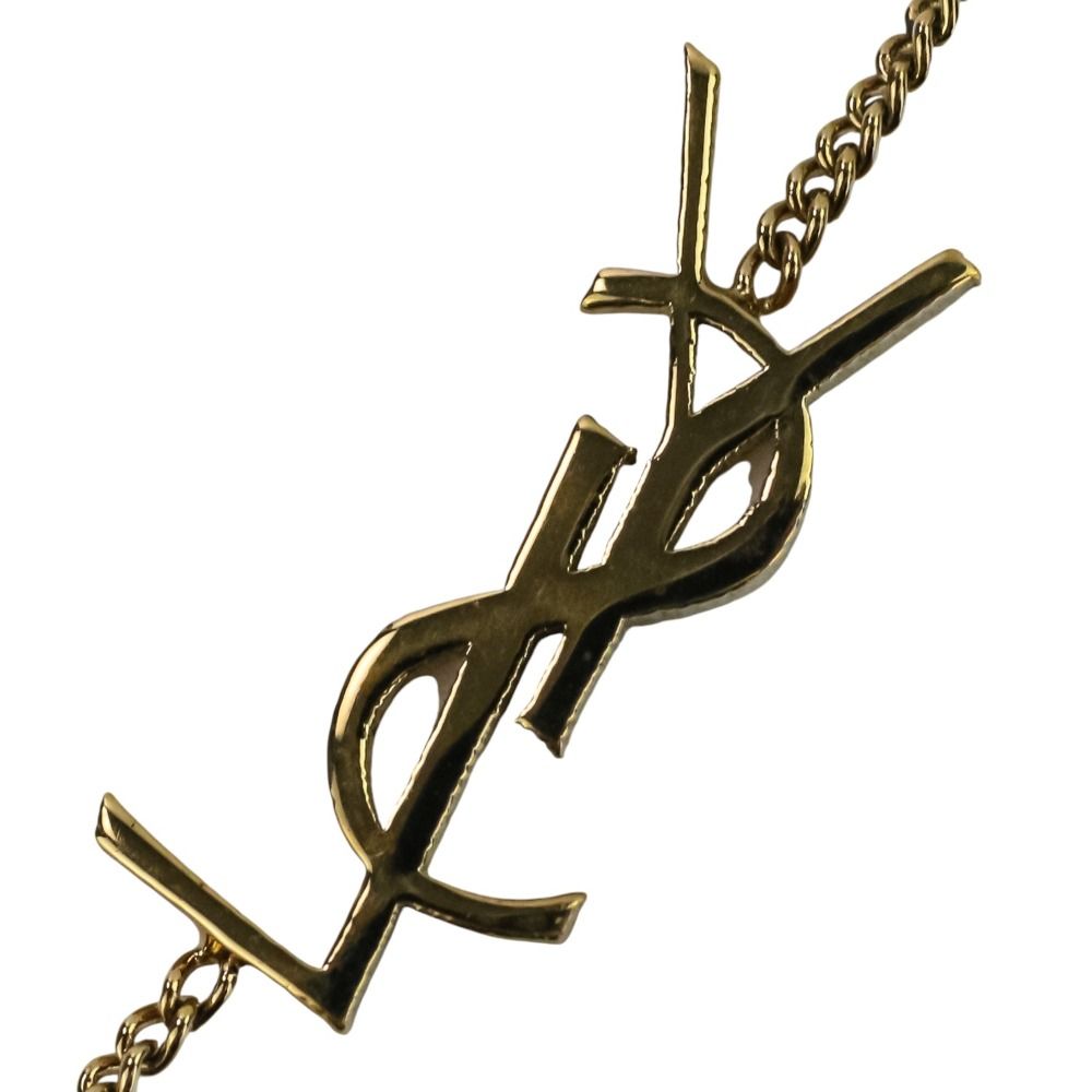  SAINT LAURENT PARIS サンローランパリ カサンドラチェーンブレスレット ゴールド レディース 古着 ブレスレット アクセサリー