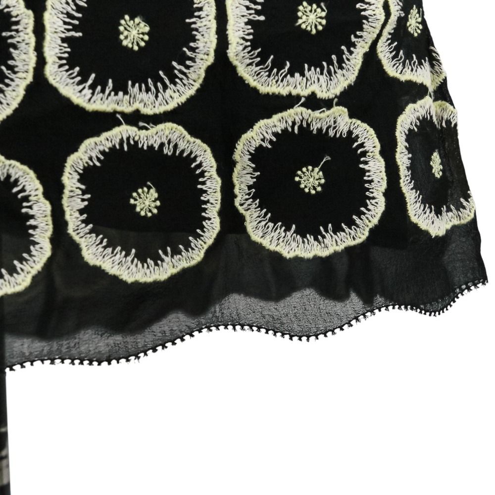 新品同様 mina perhonen ミナペルホネン jelly flower フラワー刺繍